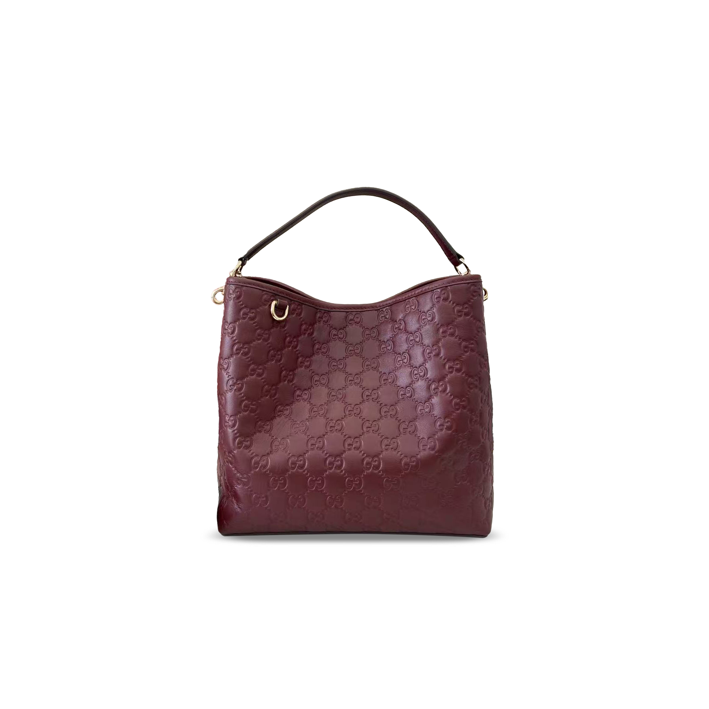 GUCCI GG EMBLEM BUCKET BAG ‎‎‎815103 (25*25*15.5cm)